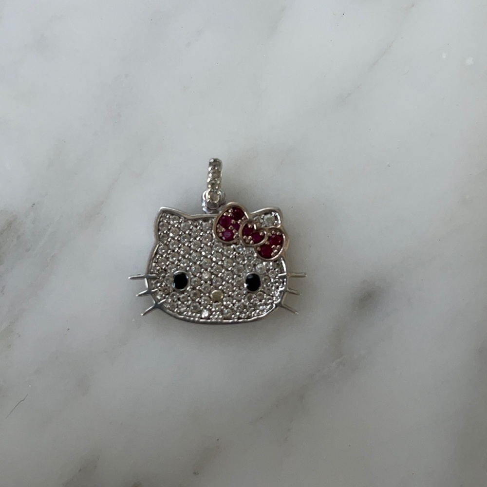 Hello Kitty Diamonique Pendant